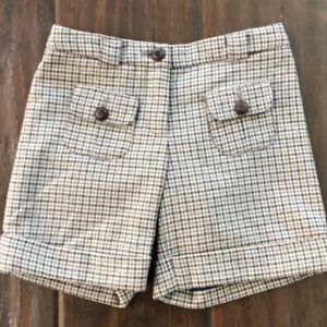 Jacadi Girls inner pleated golf shorts